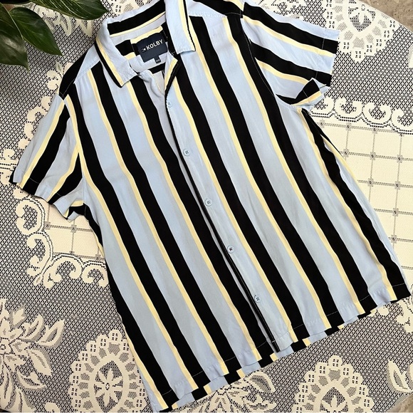 kolby Other - Kolby Striped Button-Up Shirt - Size M